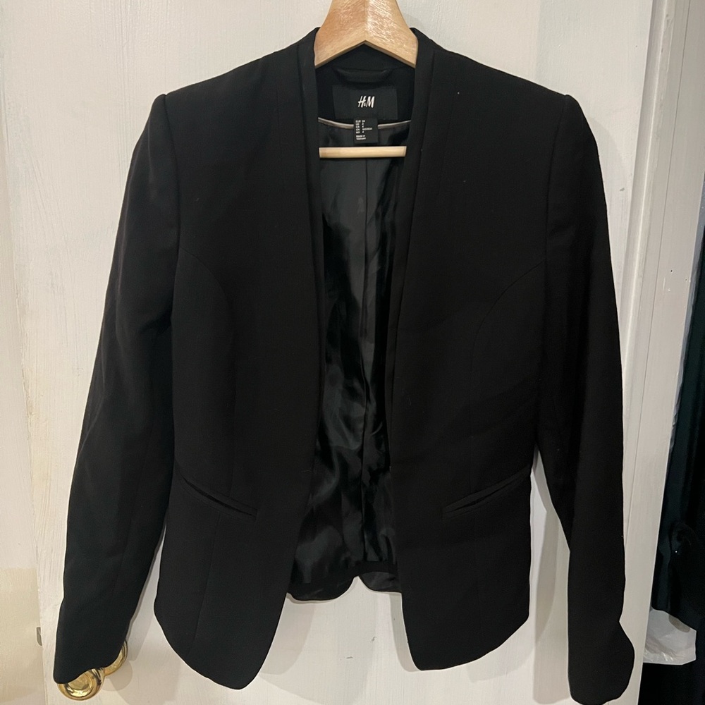H&M Black Classic Blazer